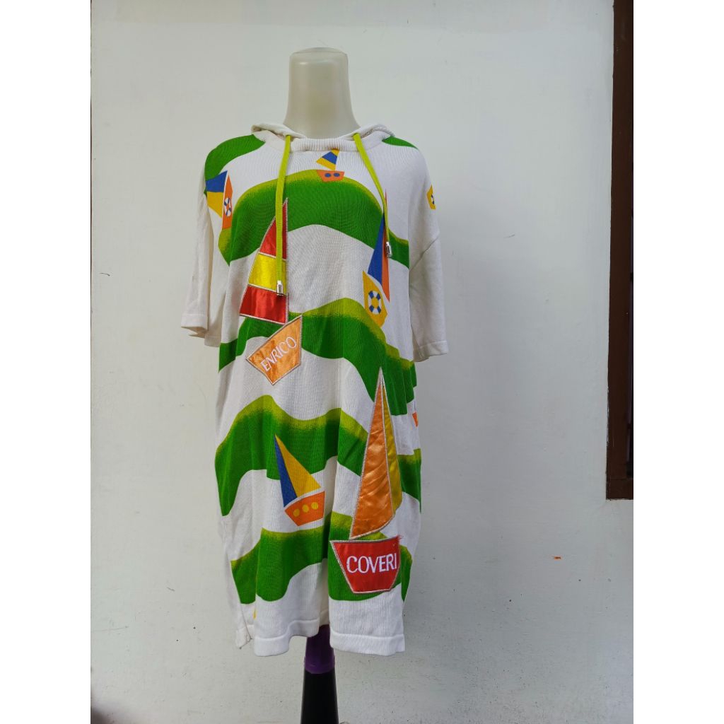 kaos hoodie enrico coveri