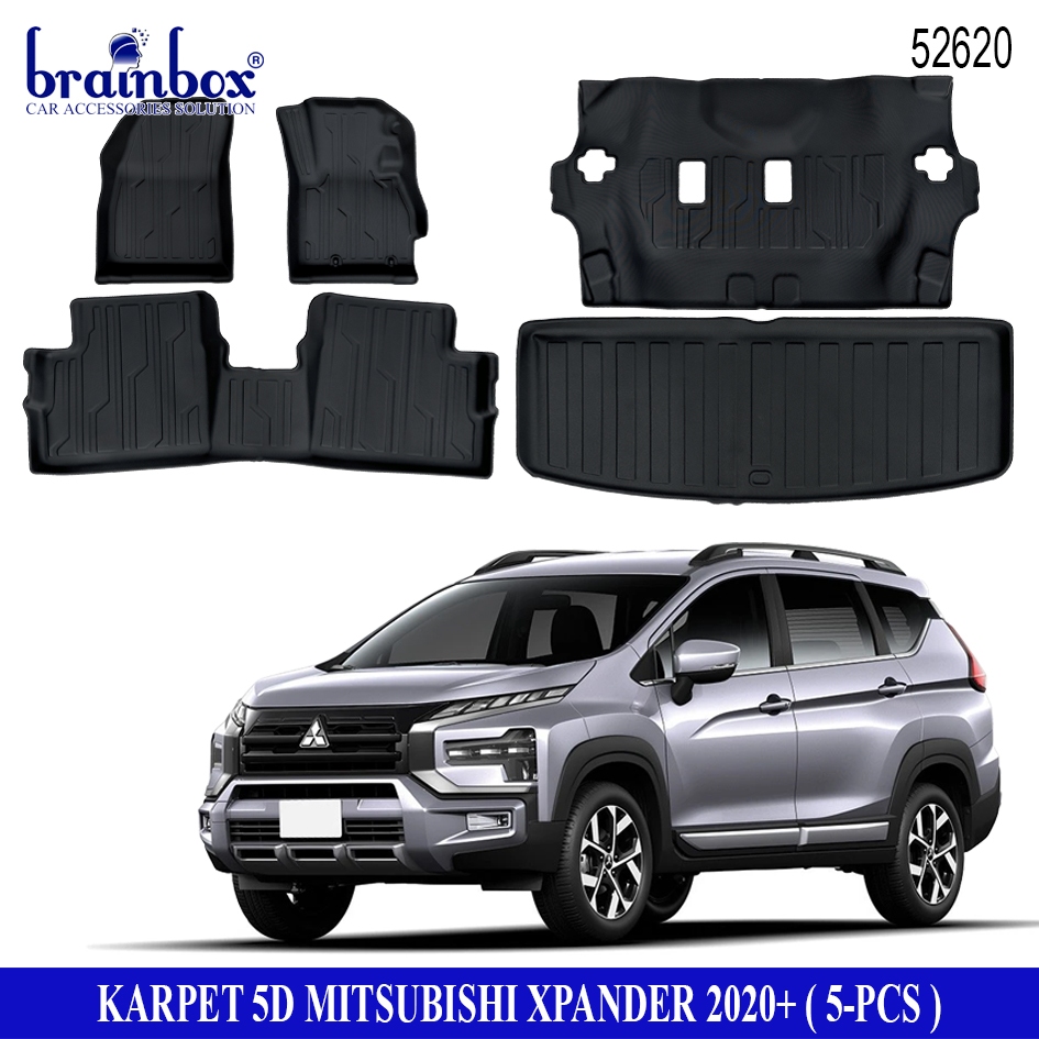 KHUSUS BATAM Karpet 5D Mobil Mitsubishi Xpander 2020+ Alas Kaki Mobil Car Mat