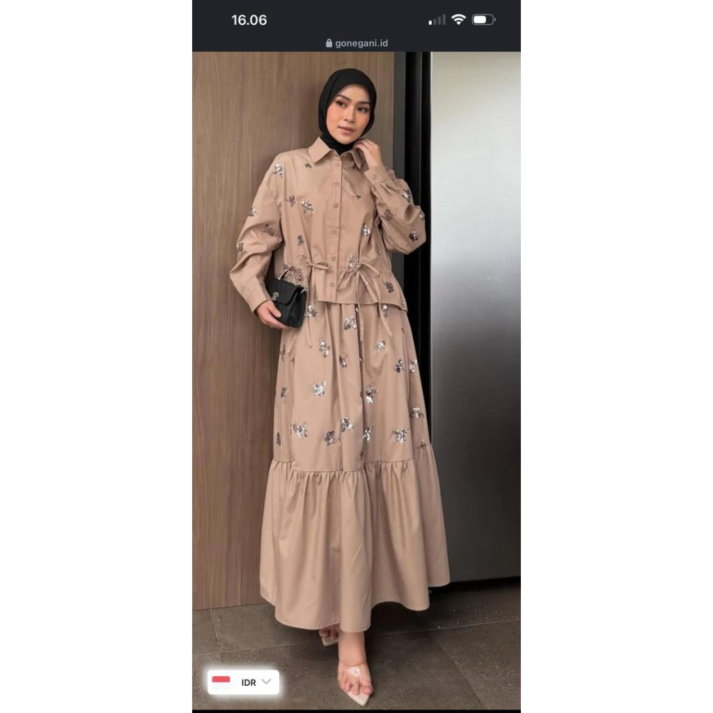 baju gonegani  ayra set new