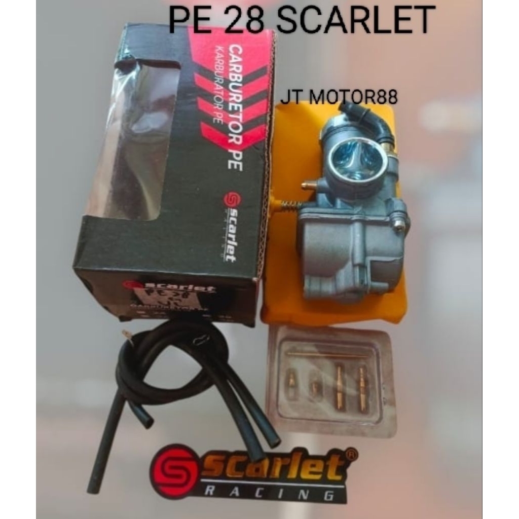 KARBURATOR PE 28 MERK SCARLET ORIGINAL