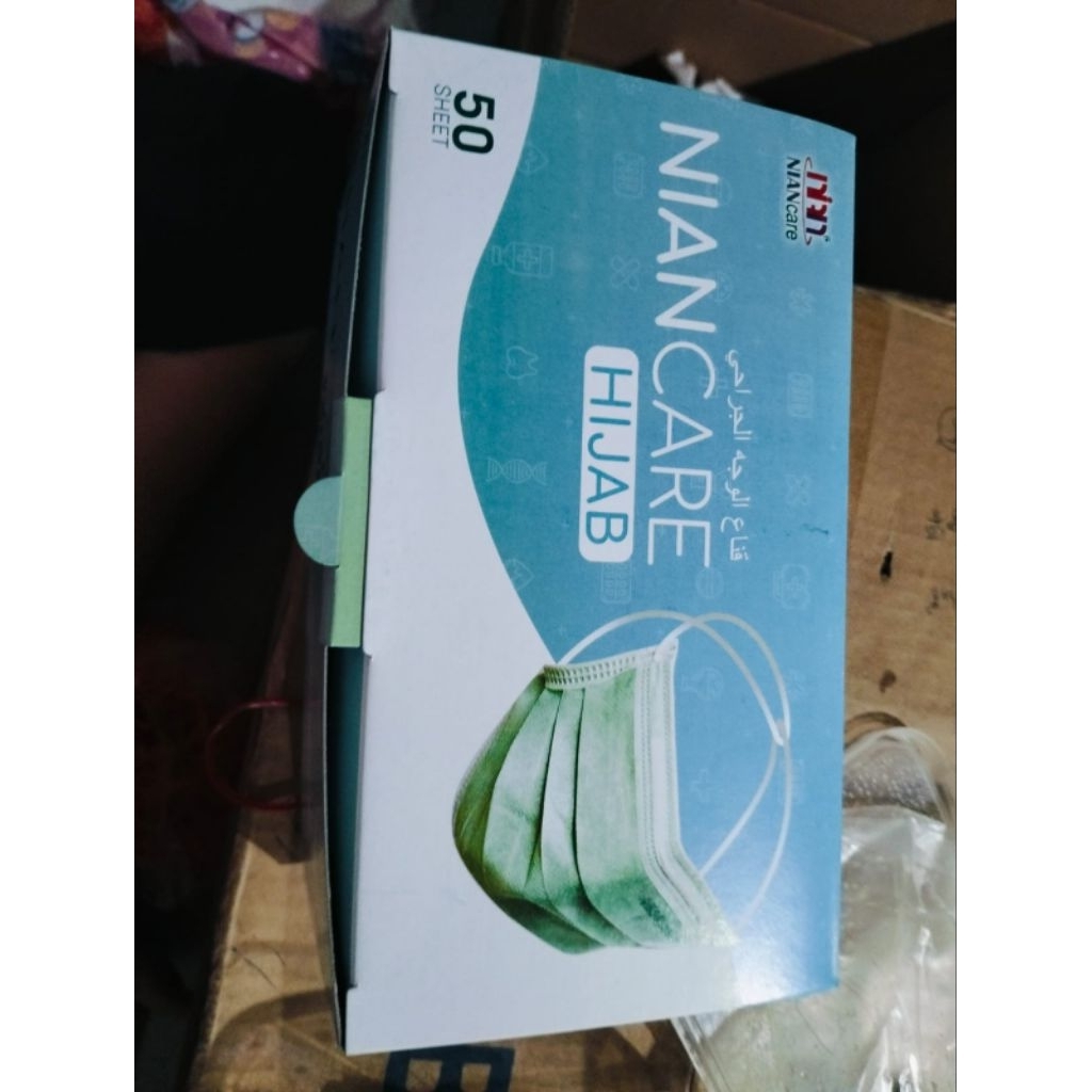 Masker NIAN Care Hijab 3ply
