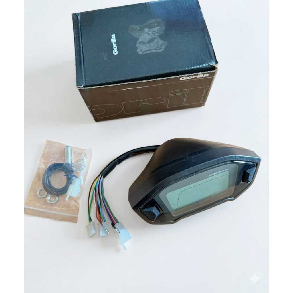 SPEEDOMETER digital Rx 3, Zx1000, cb 5000, monkey spedo spedometer koso Rx3 Impor merk gorila. LED 7