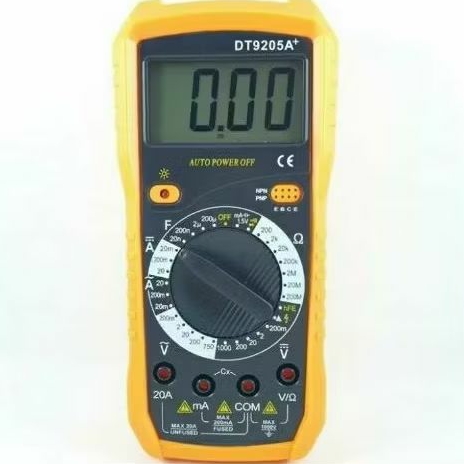 Multitester Digital DT-9205A + Multitester DT-9205A Plus