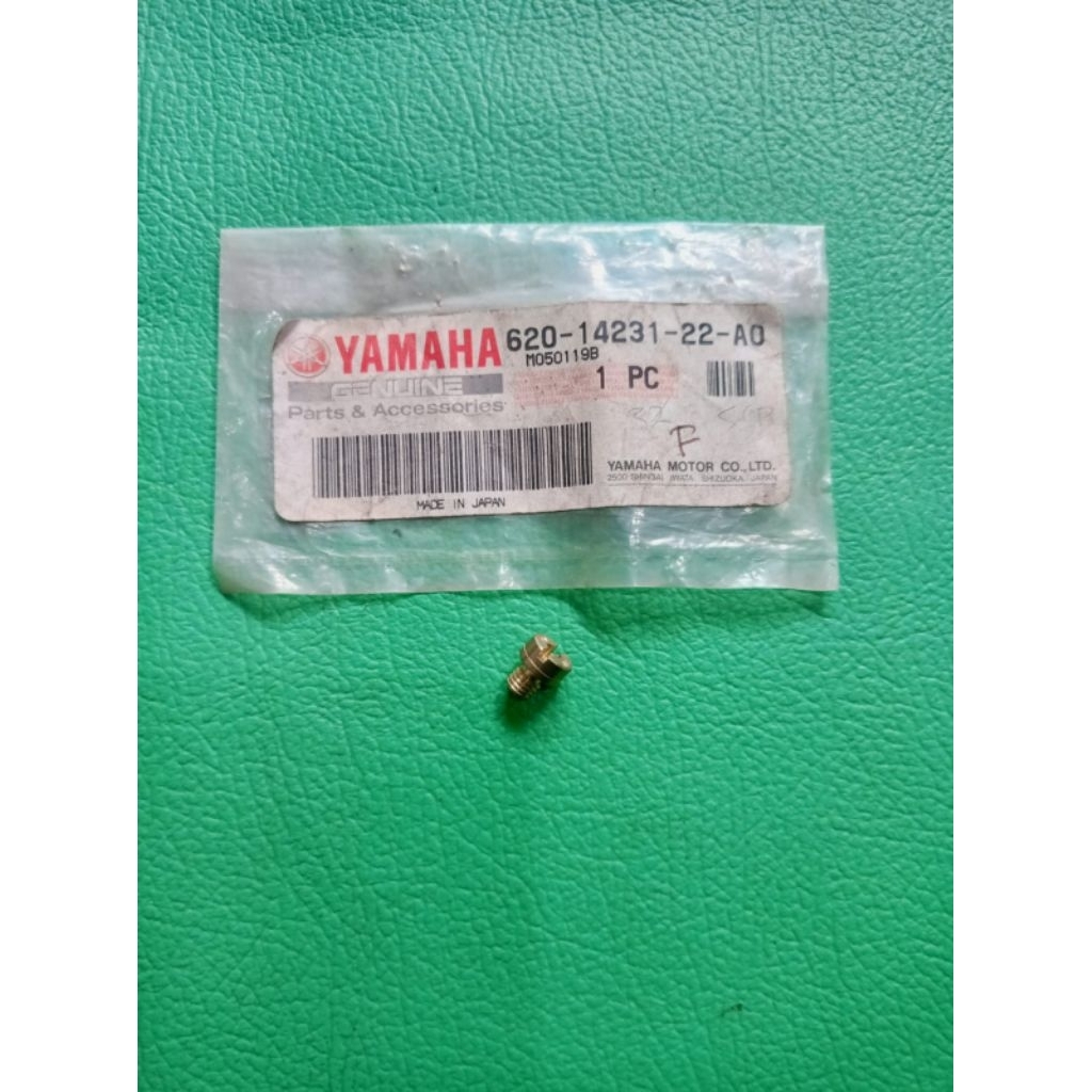 Main jet bawah bawah ukuran 110 Yamaha Scorpio ORI Japan