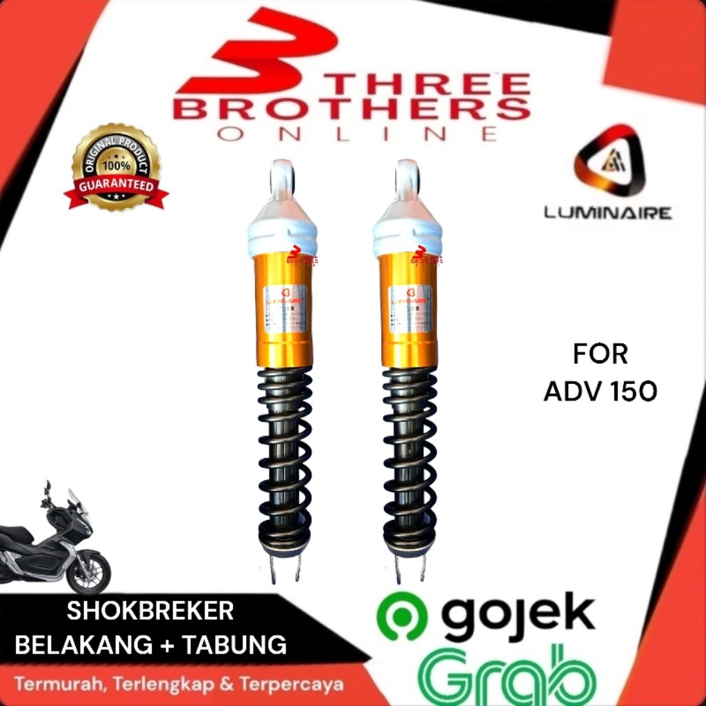 Shock shokbreker belakang Adv 150 adv150 tabung luminaire