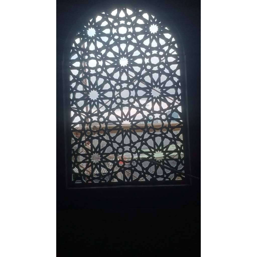 Panel GRC Krawangan Motif Ukiran – Ventilasi Dinding Rumah / Musholla