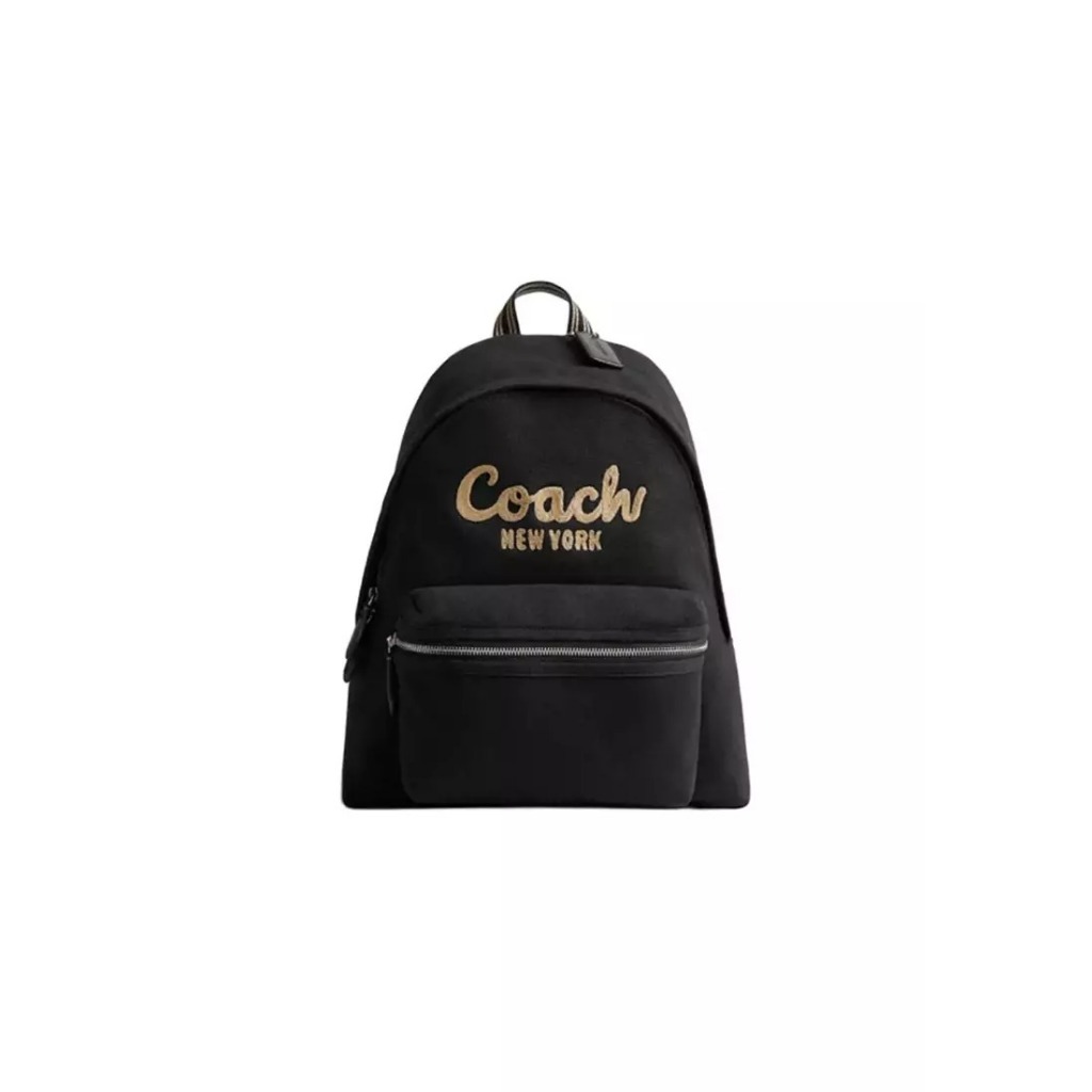 Coach Cargo Black Backpack / Tas Branded Original