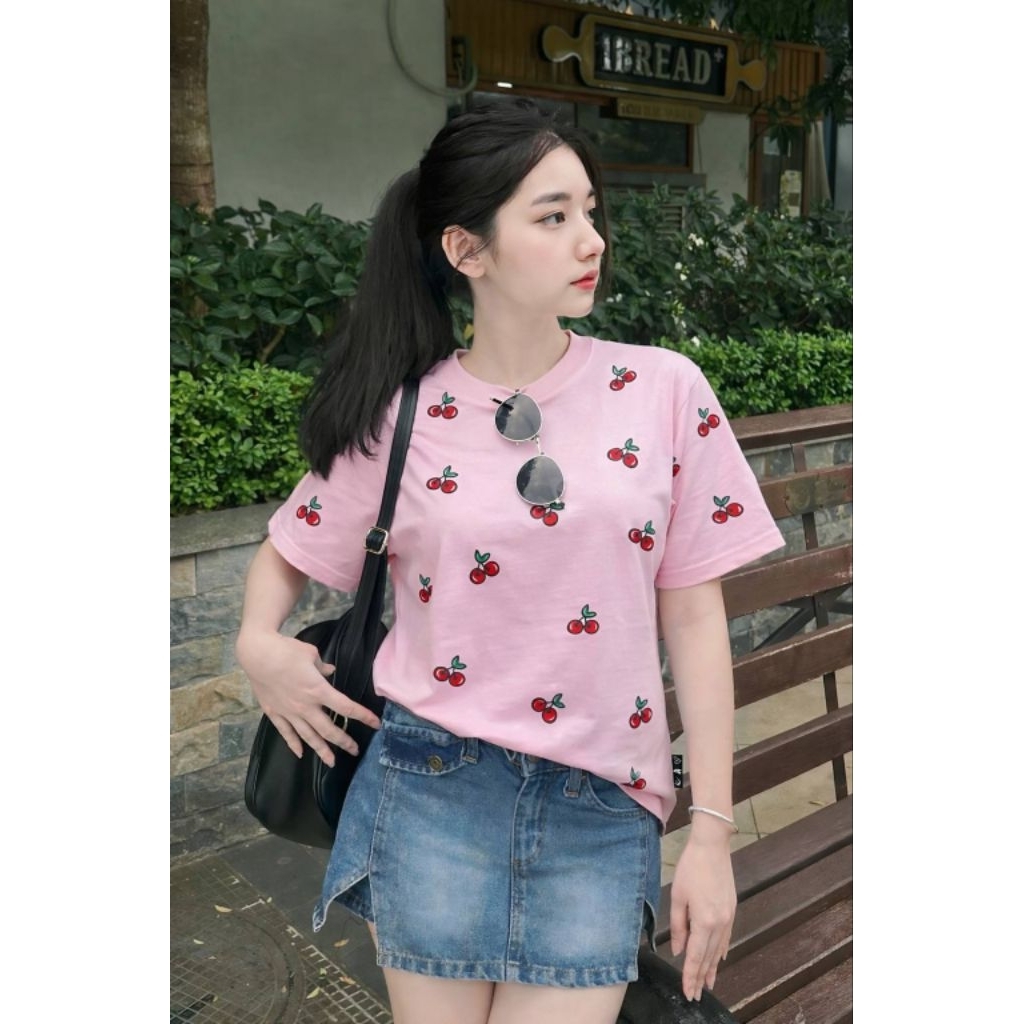 MIKIEE_MINIEE KAOS OVERSIZE JUMBO best seller Baju atasan wanita premium / Tshirt premium cewek