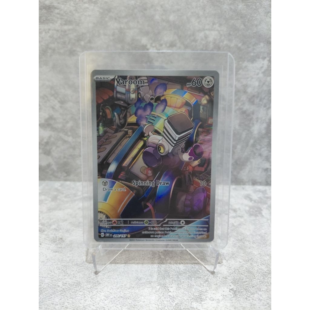 Varoom 206/197 Obsidian Flames Pokemon TCG Original