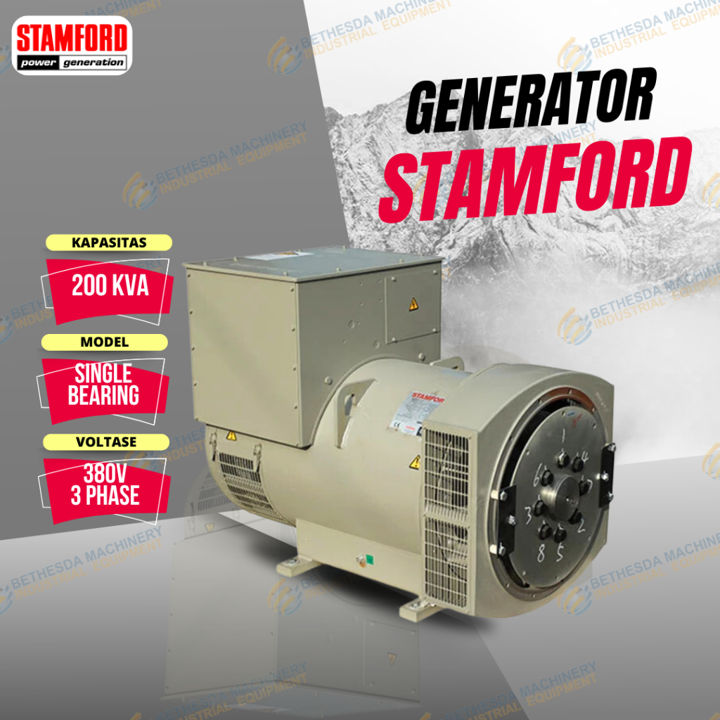 Alternator Genset 200 kva Stamford / Generator 200KVA