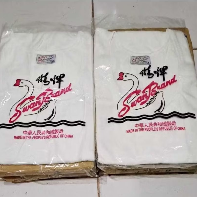 Singlet Swan ORIGINAL Bahan Katun Singlet Swan Pria Dewasa
