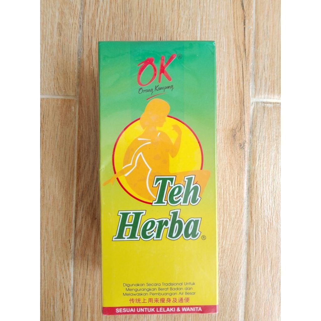 Ok Teh Herba Teh Pelangsing isi 25s Original Malaysia
