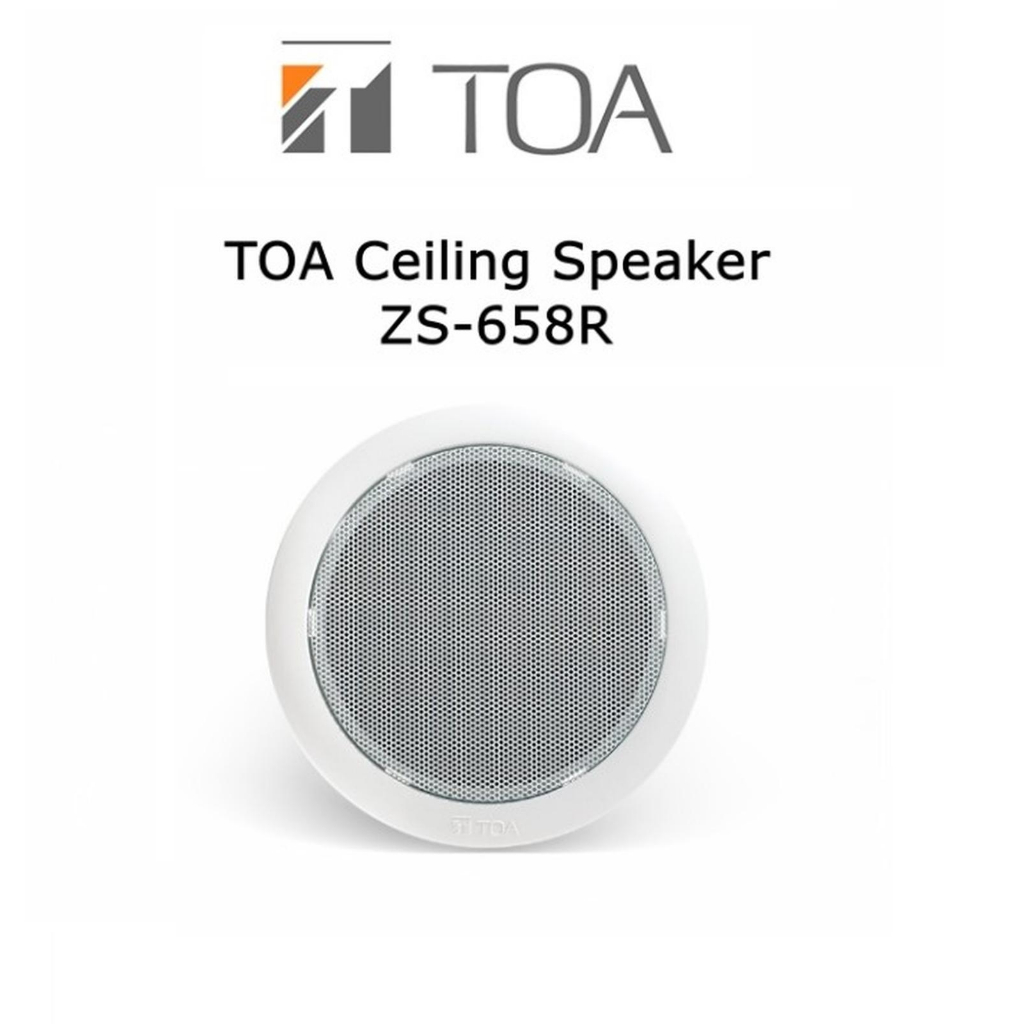 Speaker Ceiling Toa ZS-658R Original / Ceiling Speaker Plafon TOA ZS658R/ TOA ZS 658 R / ZS658 R