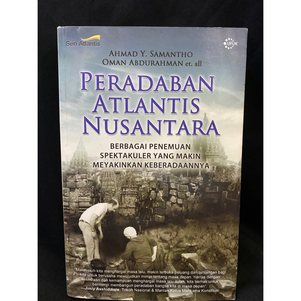 Buku Original PERADABAN ATLANTIS NUSANTARA - AHMAD Y. SAMANTHO OMAN ABDURAHMAN ET.ALL