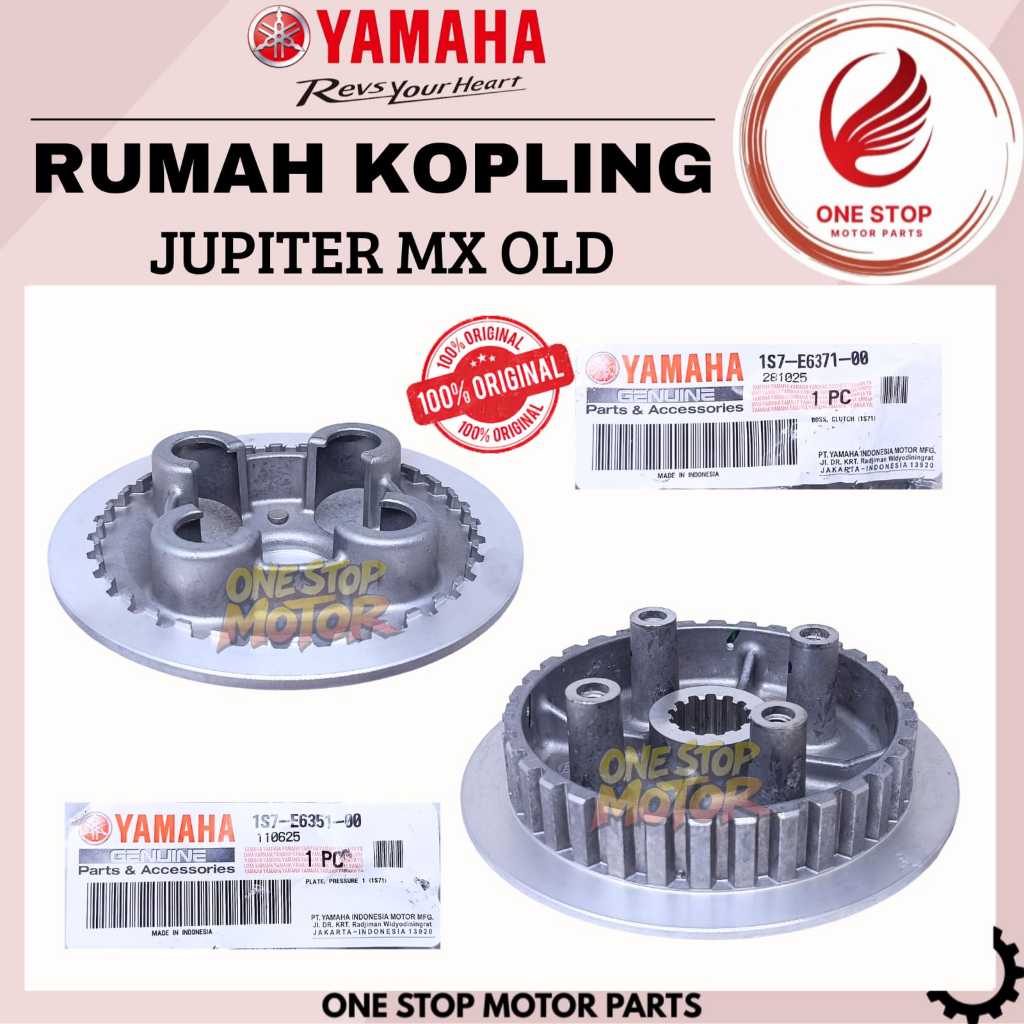 RUMAH KOPLING KAKI 4 LAWAN KAKI 4 JUPITER MX OLD 1S7 E6371 JUPITER MX OLD ORIGINAL ORI ASLI YAMAHA Y