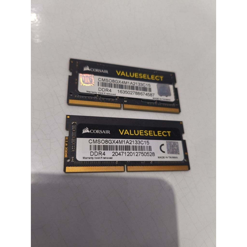 RAM Laptop Sodimm Corsair DDR4 16GB (8x2GB) 2133MHz