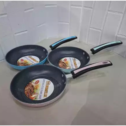 Homelux Fry Pan Teflon Penggorengan Anti Lengket 18 CM 20 CM 22 CM 24 CM