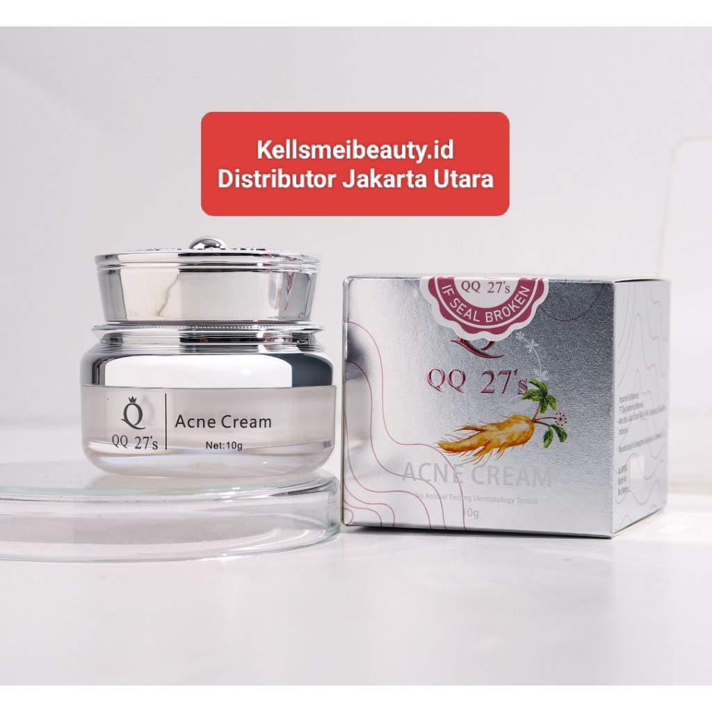 QQ 27’S ACNE CREAM 10Gram READY ( Distributor Jakarta Utara )