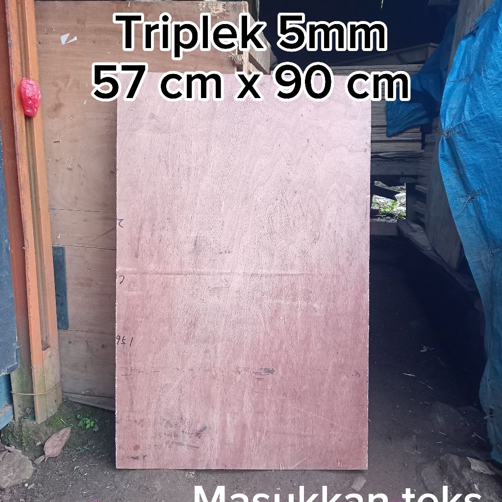 Triplek Meranti 5mm 57cm x 90cm // bahan DIY
