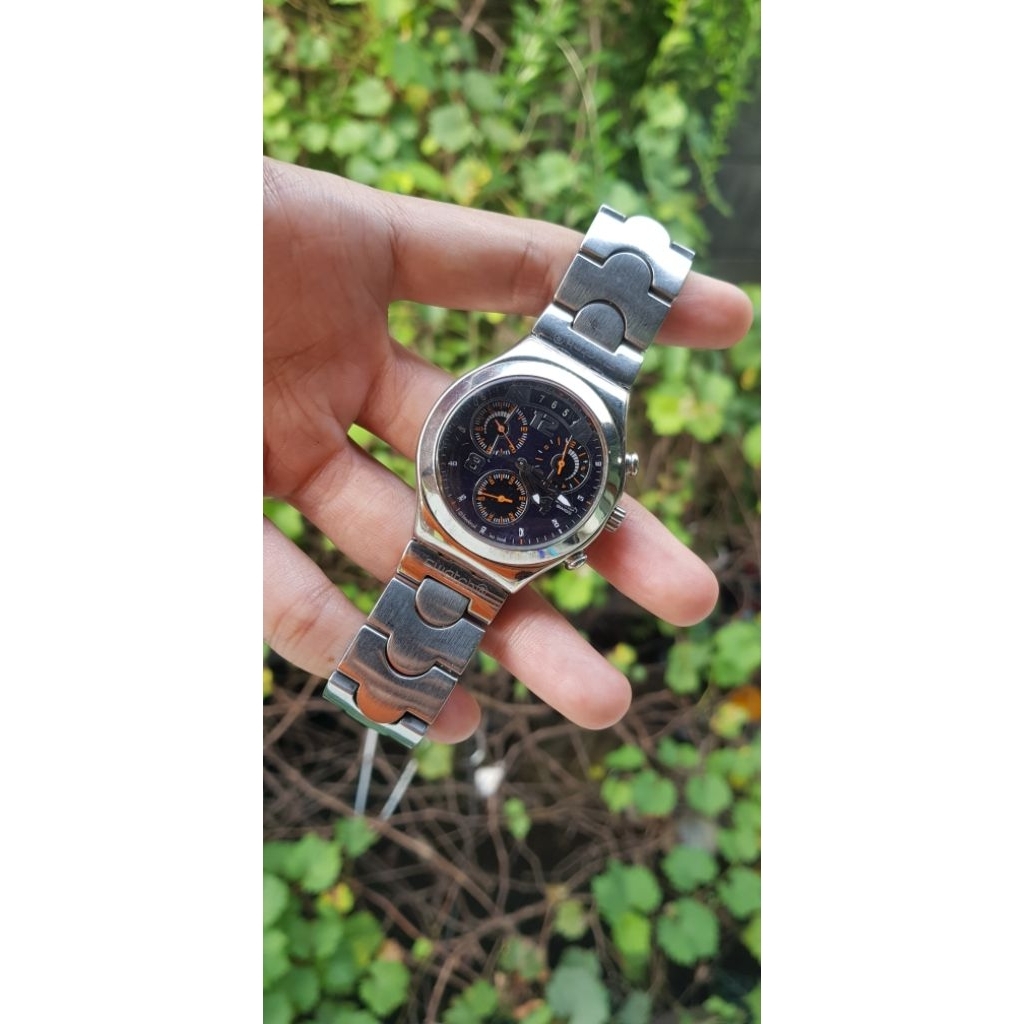 swatch irony chrono ycs rare
