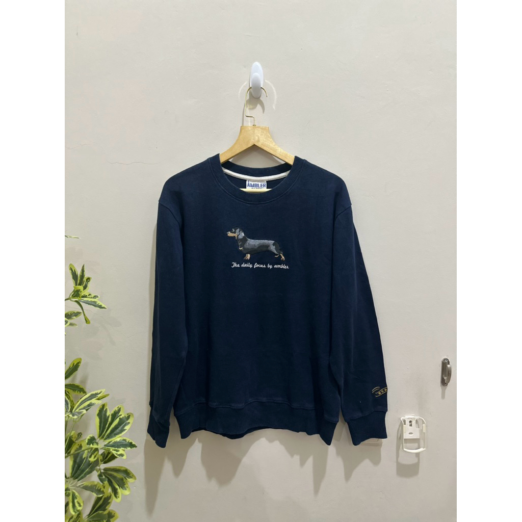 Crewneck Sweater Sweatshirt Ambler Paris Unisex Original Prelov