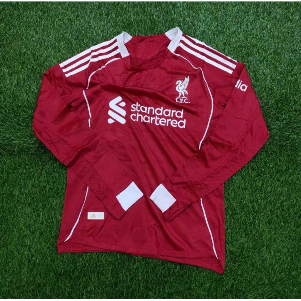 LONG SLEEVE | LIVIRPOOL  HOME PLAYER ISSUE LONG SLEEVE PREMIUM QUALITY