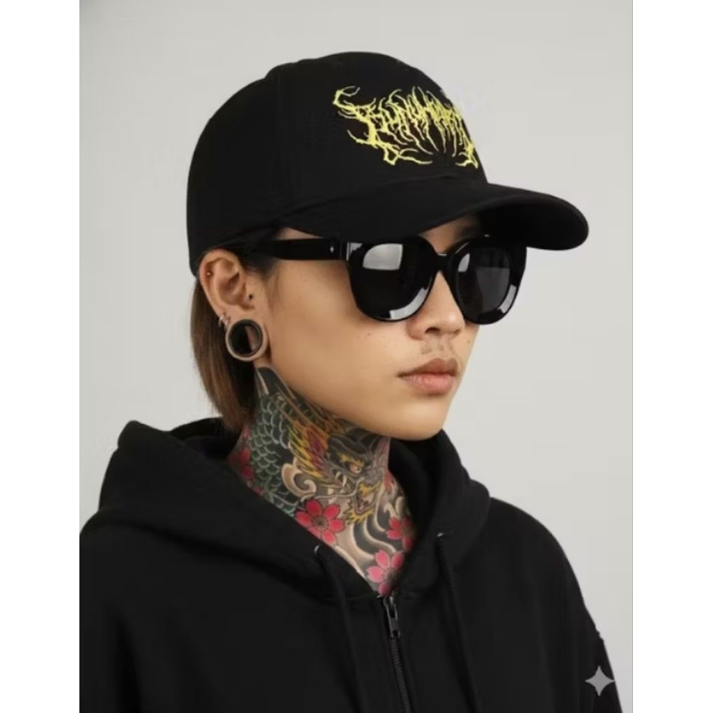 BUNUHDIRI - ETERNAL EVISCERATION - CAP / TOPI BAND METAL ORIGINAL