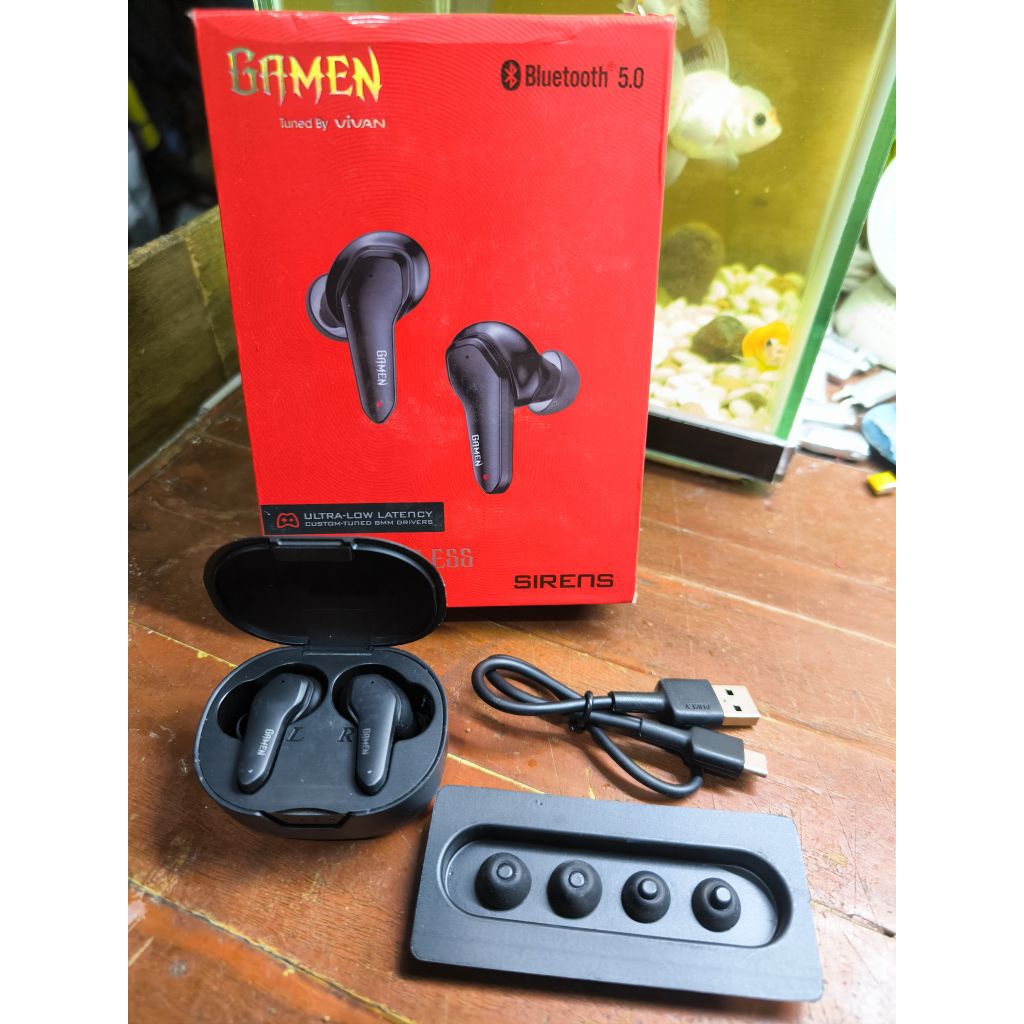 GAMEN SIRENS Headset Tws Earphone Bluetooth
