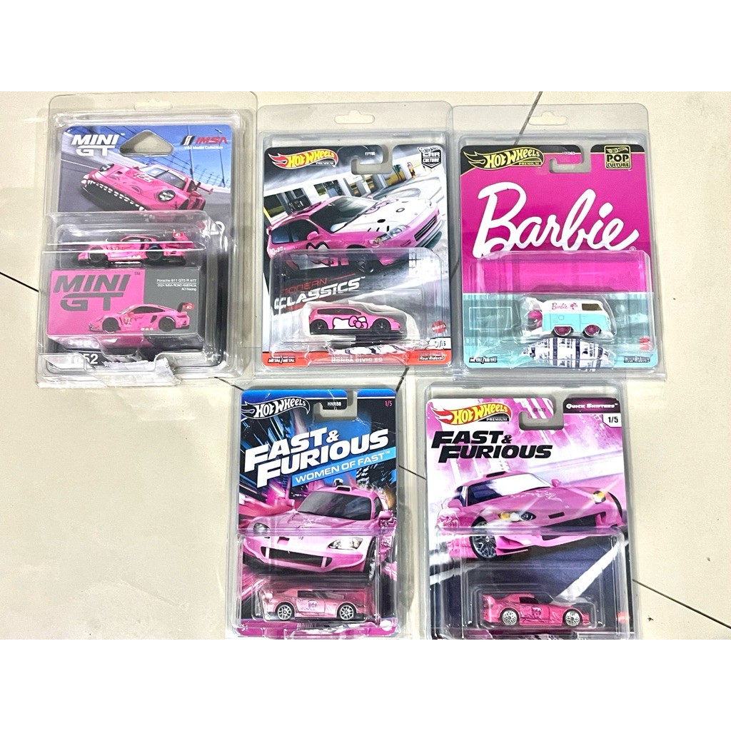 Hotwheels Honda S2000 Suki Premium Bundling Pink Party