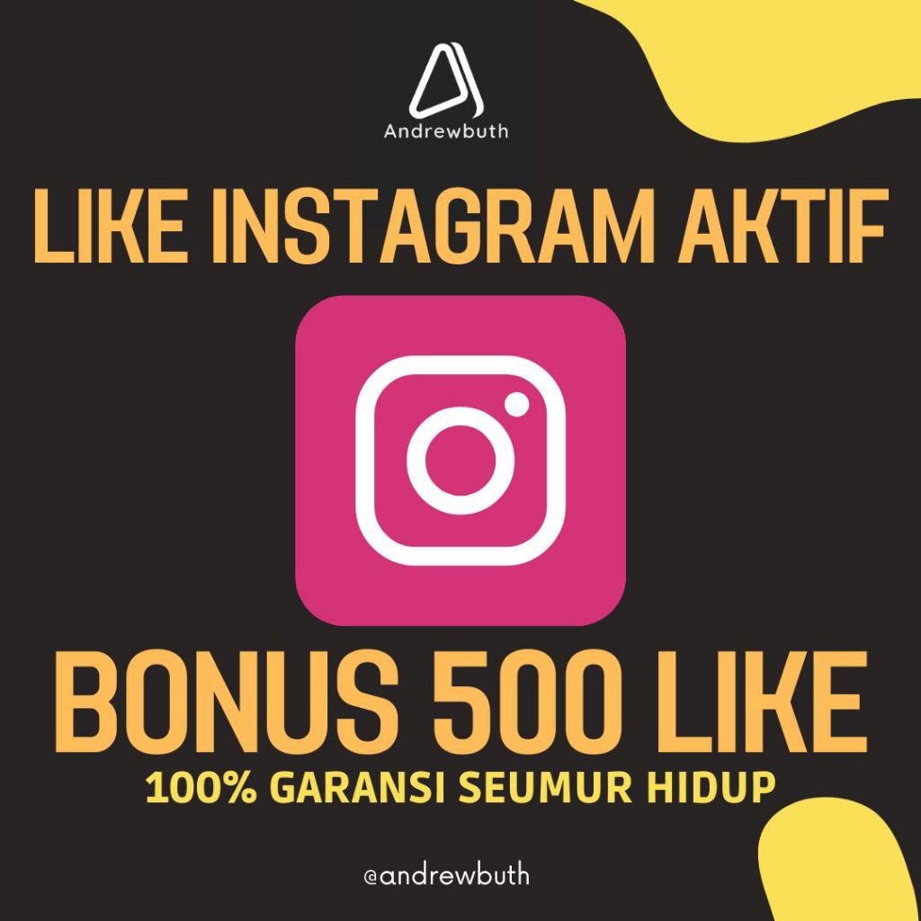 Like Instagram Aktif Indonesia Permanent