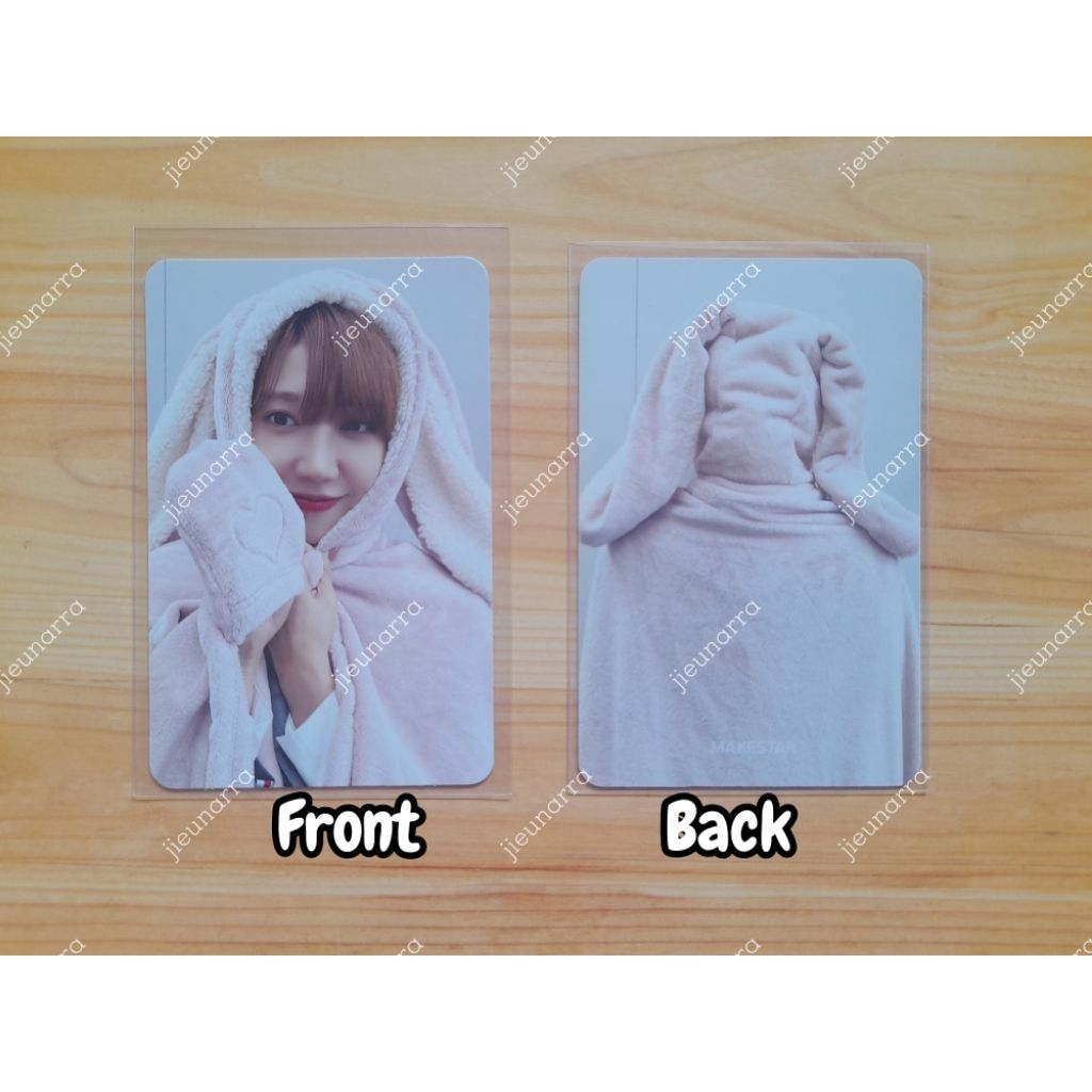 Jeong Eunji Apink Official Photocard - PC Fansign Offline Makestar Album SELF