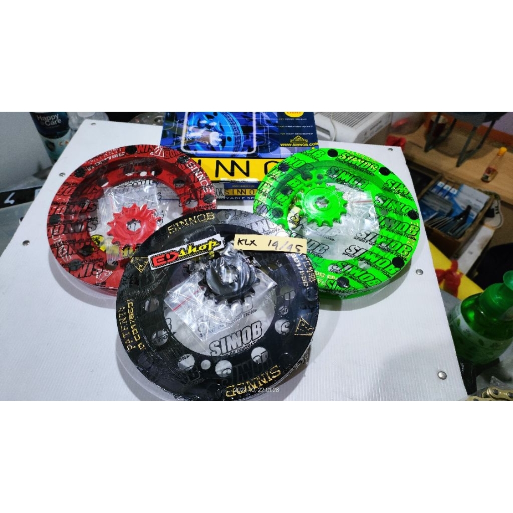 gear DOANG I SINNOB I KLX DTRAKER MOTO KLX150 150  GER GIR TEBEL 14 45