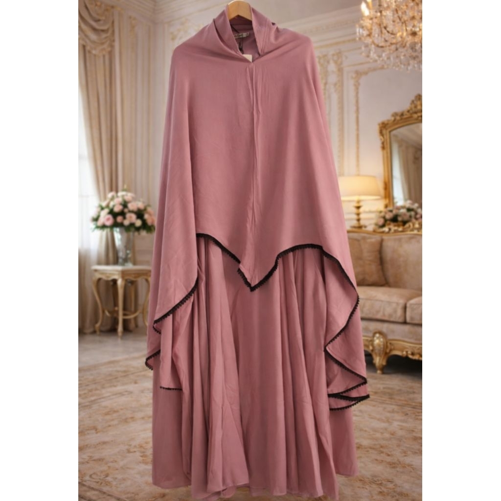 Gamis Syari set by Sha Sya