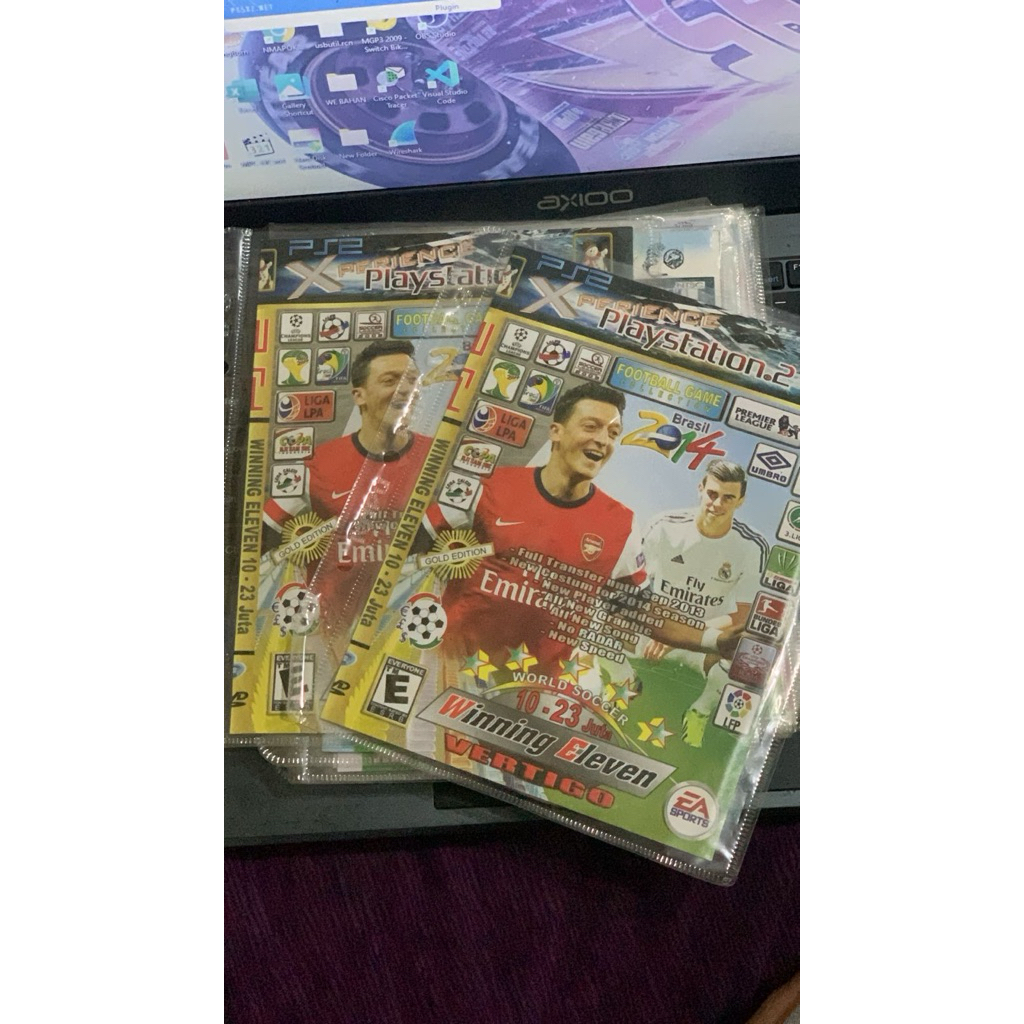 Kaset PS2 Baru Kopian Pabrik Winning Eleven 10 23 Juta
