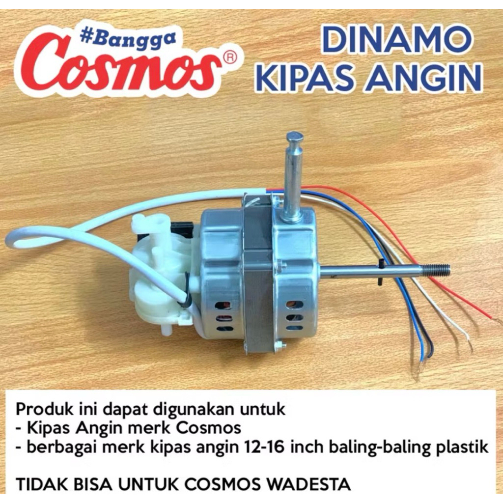 DINAMO Kipas COSMOS 16 SKM SNQ SBC SDA STAND Mesin Motor Kipas Angin Berdiri Duduk 16 INCH 16SKM 16S