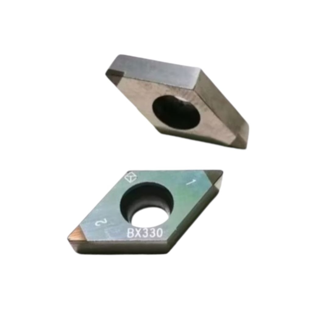 Insert Bubut Diamond CBN DCGW 11T3 Bekas Pahat Bubut Keras cbn dcmt11 Second pisau bubut diamond cbn