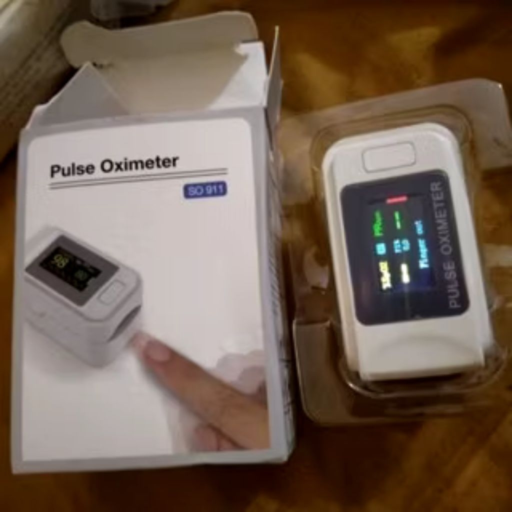 Original Oximeter SO911 Oxymeter SO 911 cek saturasi oksigen darah SPO2 dewasa dan anak