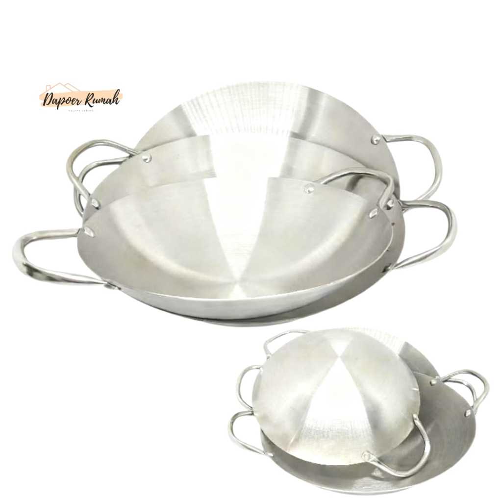WAJAN HOME PRO 30"/WAJAN PENGGORENGAN/KUALI/WAJAN STAINLESS SERBAGUNA