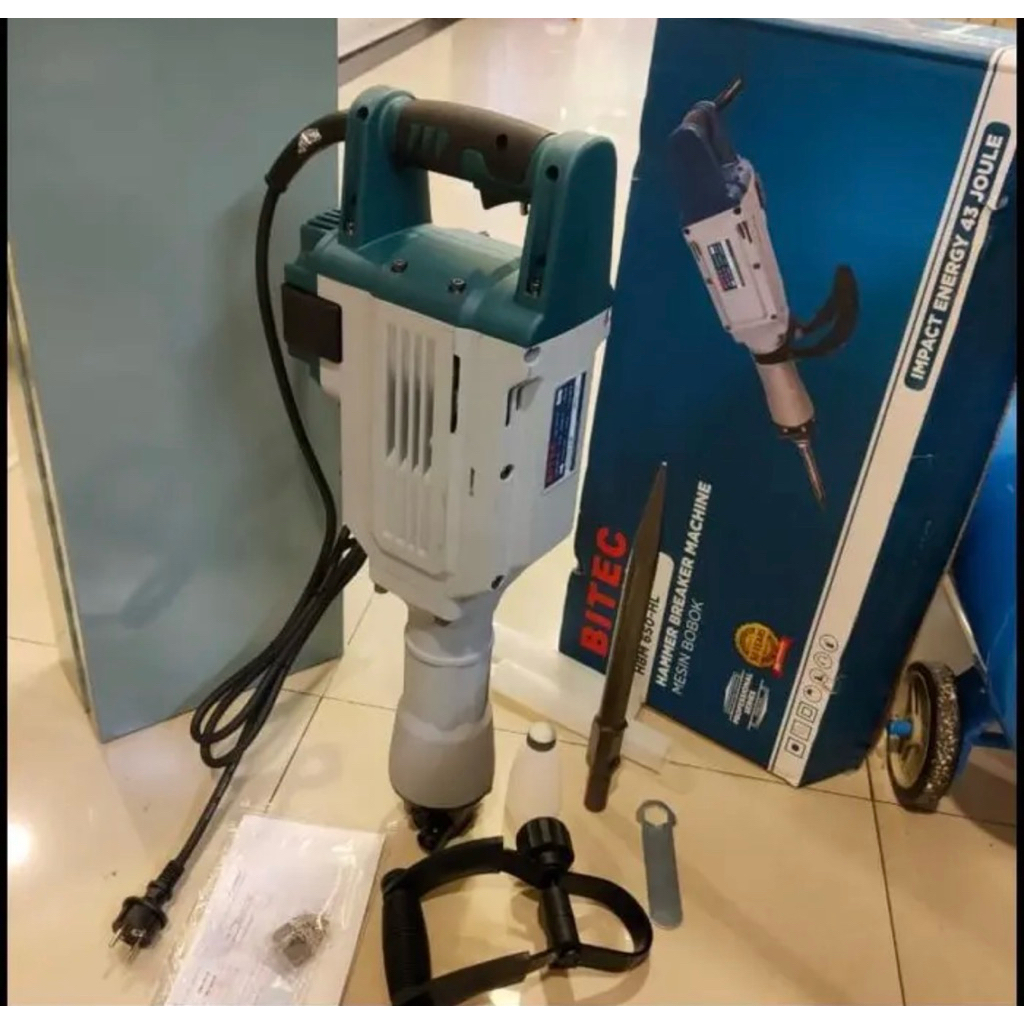 MESIN BOBOK BETON JACK HAMMER 15kg bitec / bitec hbm650