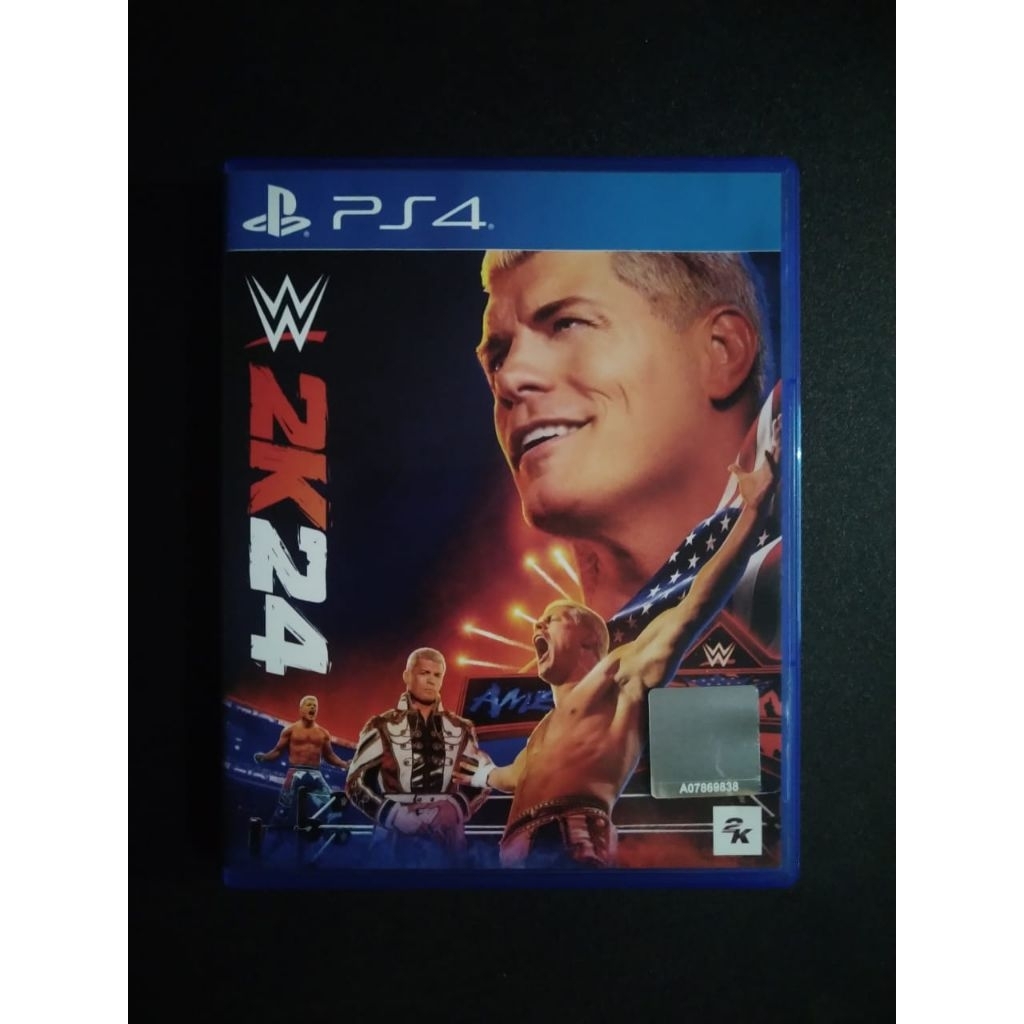 BD PS4 WWE 2K24 Reg 3 kaset ps 4 wwe2k24 ww2k24 w2k24 wwe 2k 24 ww 2k24 game games