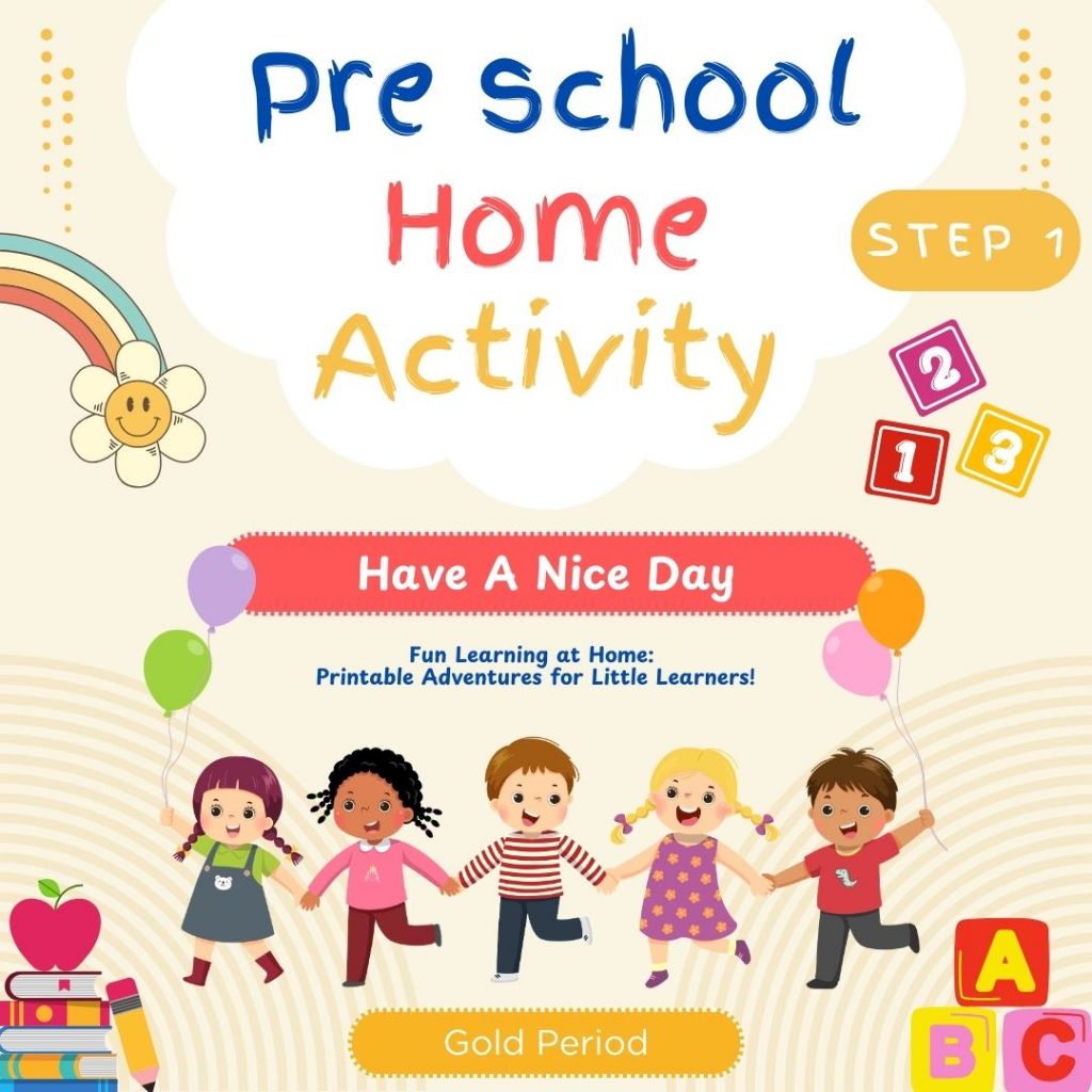 Printable Worksheet Anak 3-5 Tahun | Belajar Huruf Angka Warna Benda | 700+ Halaman Preschool Activi