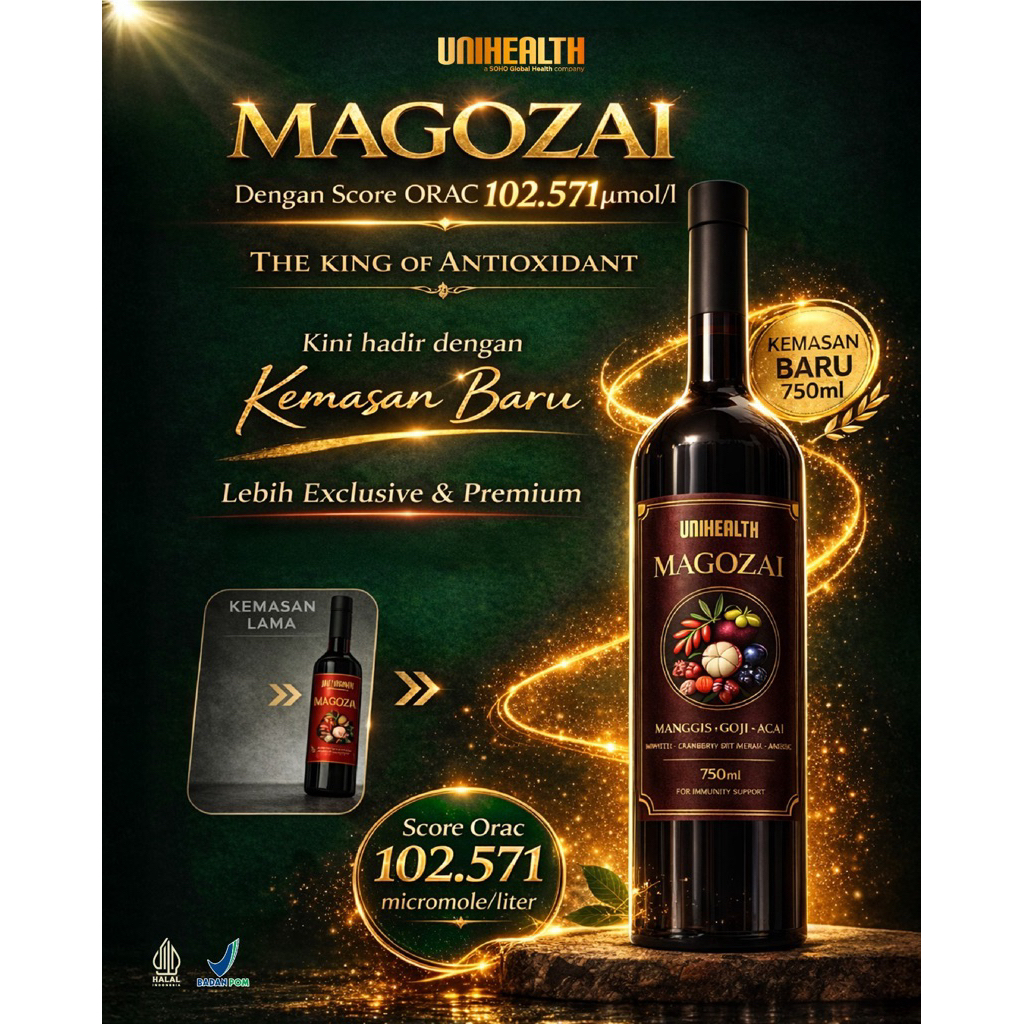 Magozai 750 ml antioksidan Unihealth