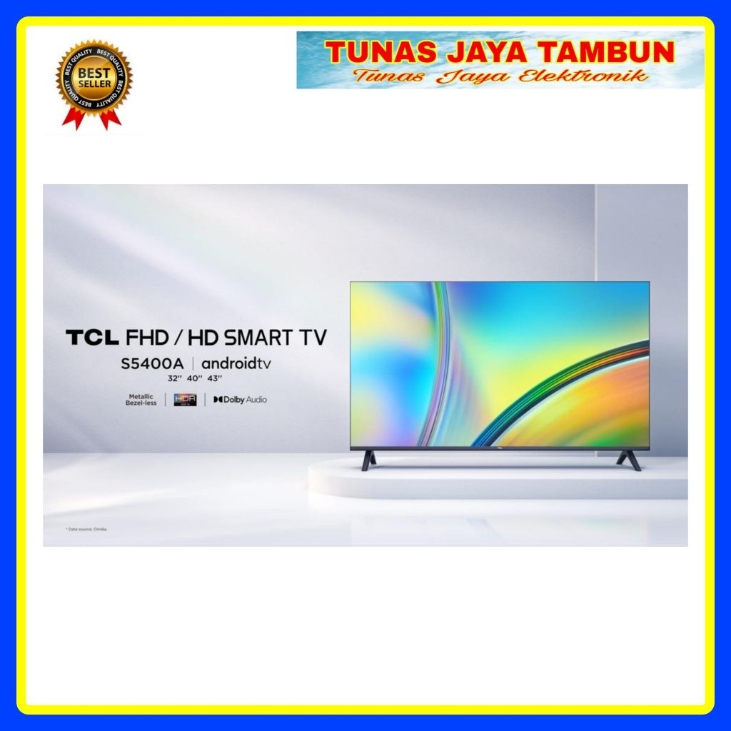 LED TCL 43 S 5400 A / LED TCL 43 INCH ANDROID TV 43S5400A / TCL 43S5400A