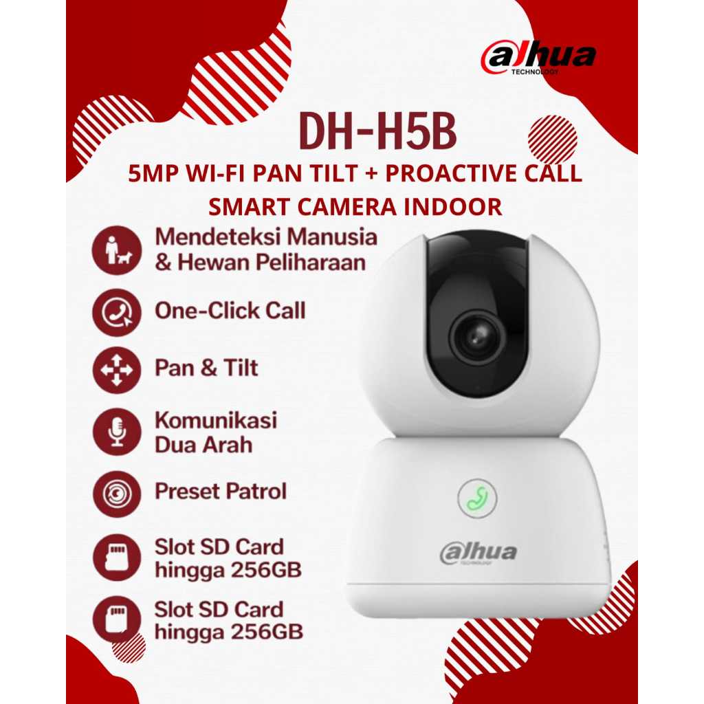 IpCam Dahua Hero 3MP dan 5MP Kamera Indoor