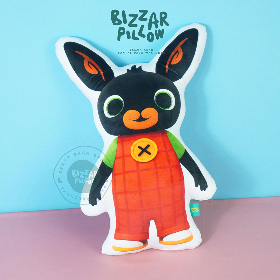 Bizzarpillow Bantal Karakter Bing Bunny Size L BZ560