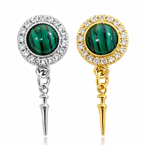 Kaitan Tembaga Lapis Emas 18K, Kaitan Kalung, Kaitan kalung Mutiara, Aksesoris Kalung Mutiara