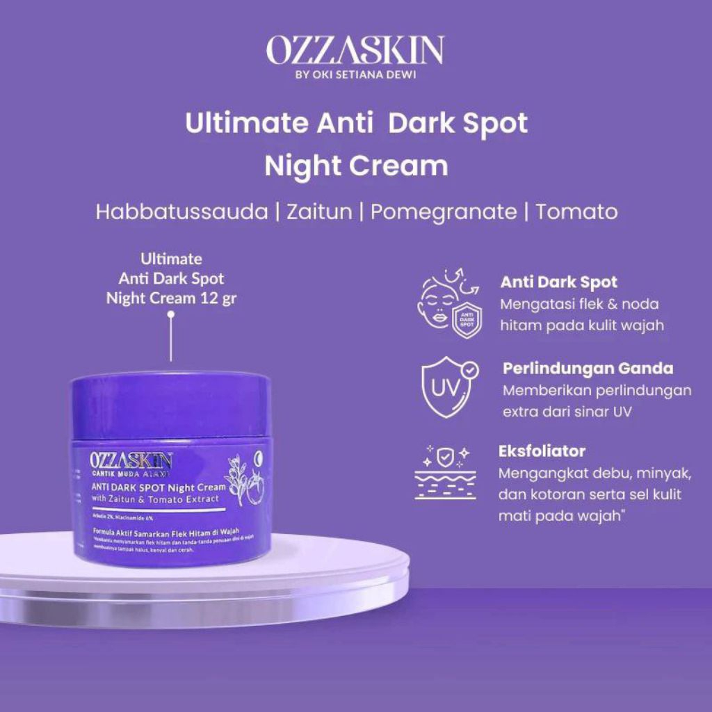 OZZASKIN Glow up day crem by Oki Setiana Dwi
