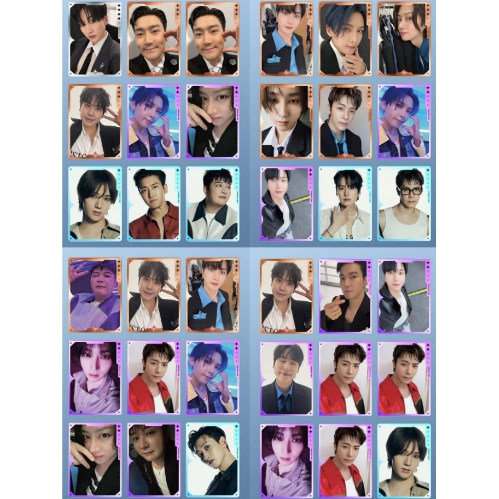 [Ready Stock] SUPER JUNIOR Official Photocard QQ SuperJunior25