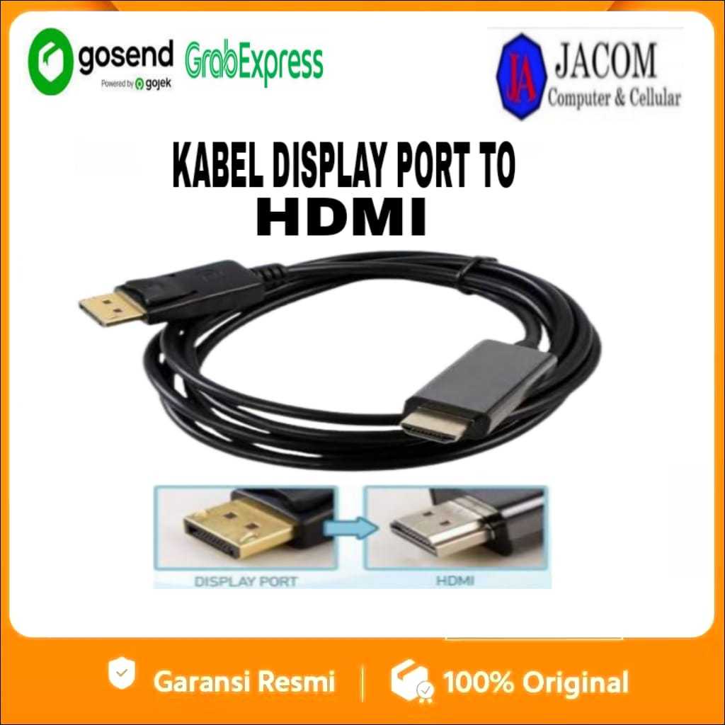 KABEL DISPLAY PORT TO HDMI