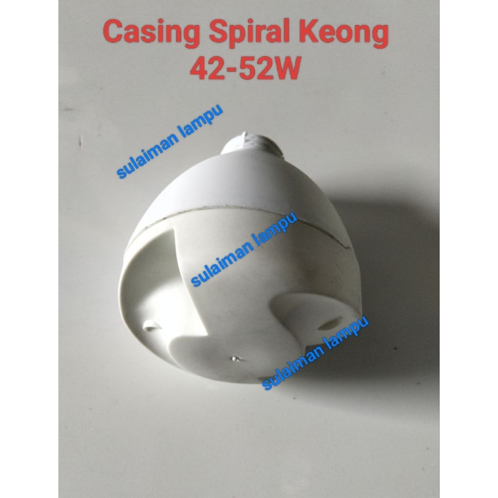 Casing Lampu Spiral Keong 42-52watt